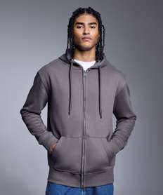 Witte Hooded Sweatshirt Unisex Met Capuchon Heren Bedrukbaar Original 1